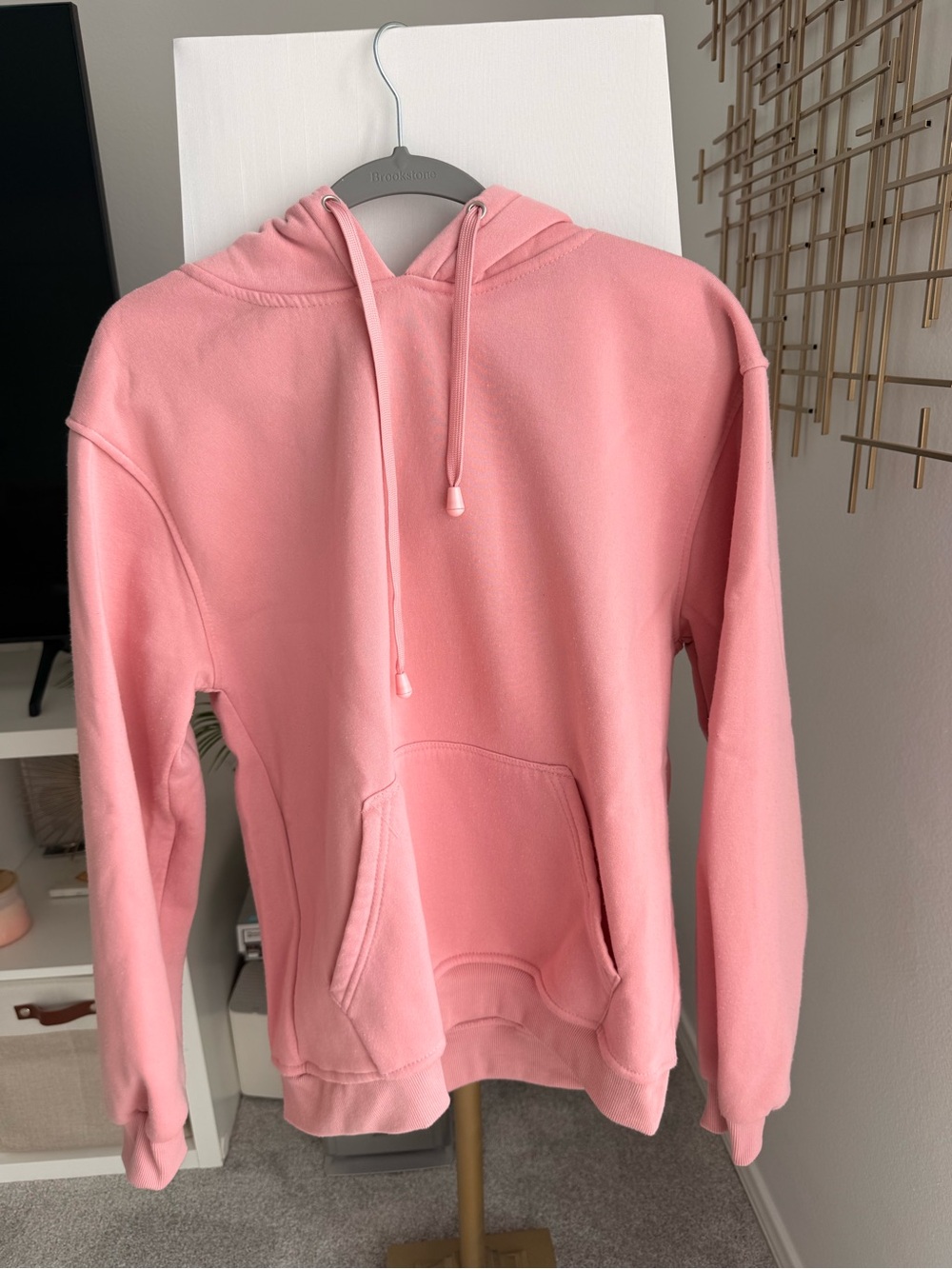 Pink Women's Pullover Hoodie - Casual Everyday Sweatshirt